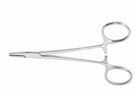 McKesson Needle Holder McKesson Argent™ 5 Inch Length Smooth Jaws Finger Ring Handle - Each - 43-1-810-EA