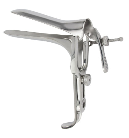 McKesson Vaginal Speculum McKesson Graves NonSterile Office Grade Stainless Steel Small Double Blade Duckbill Reusable Without Light Source Capability - Each - 43-2-303-EA