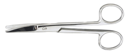 McKesson Dissecting Scissors McKesson Metzenbaum 5-1/2 Inch Length Office Grade Stainless Steel Finger Ring Handle Curved Blunt Tip / Blunt Tip - Each - 43-2-336-EA