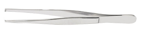 McKesson Tissue Forceps McKesson 5-1/2 Inch Length Office Grade Stainless Steel NonSterile NonLocking Thumb Handle 1 X 2 Teeth - Each - 43-2-762-EA