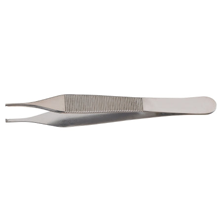 McKesson Tissue Forceps McKesson Adson 4-3/4 Inch Length Office Grade Stainless Steel NonSterile NonLocking Thumb Handle 1 X 2 Teeth - Each - 43-2-775-EA