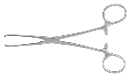 McKesson Tissue Forceps McKesson Allis 6 Inch Length Office Grade Stainless Steel NonSterile NonLocking Thumb Handle 4 X 5 Teeth - Each - 43-2-930-EA