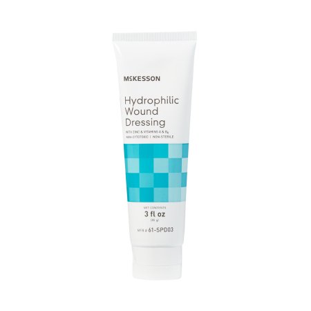 McKesson Hydrophilic Wound Dressing McKesson 3 oz. Gel / Amorphous NonSterile - Each - 61-SPD03-EA