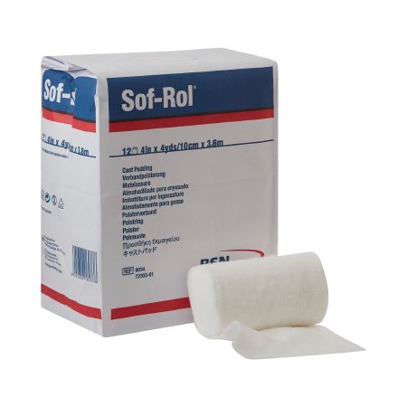BSN Medical Cast Padding Undercast Sof-Rol® 4 Inch X 4 Yard Rayon NonSterile - Case of 72 - 9034-CS