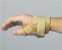 Alimed Thumb Support Freedom® Thumb Stabilizer™ Medium Hook and Loop Strap Closure Left or Right Hand Beige - Each - 2970002087-EA