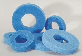 Alimed Donut Positioner AliMed® 9 OD X 1-1/2 H Inch Foam Freestanding - Case of 24 - 95-547-CS