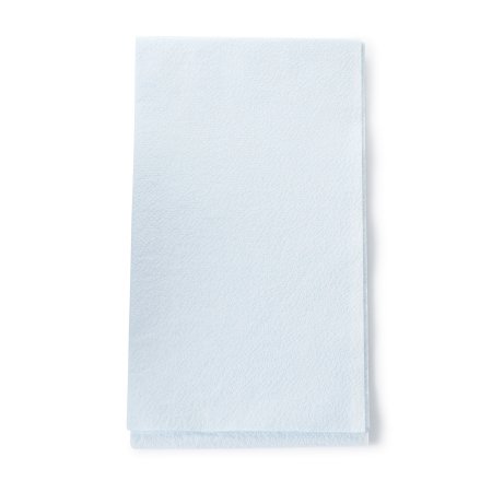 Graham Medical Products Stretcher Sheet Standard 40 X 72 Inch Blue / White Tissue / Poly Disposable - Case of 50 - 70322N-CS