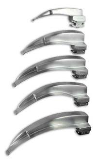 Sun Med Laryngoscope Blade GreenLine® Macintosh German Type Size 4 Large Adult - Each - 5-5272-04-EA