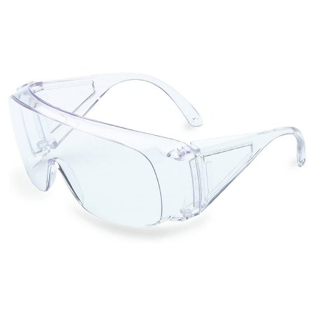 Honeywell Safety Products Safety Glasses Uvex Ultra-spec 1000 Wraparound Uncoated Clear Tint Polycarbonate Lens Clear Frame Over Ear One Size Fits Most - Case of 200 - S300CS-CS