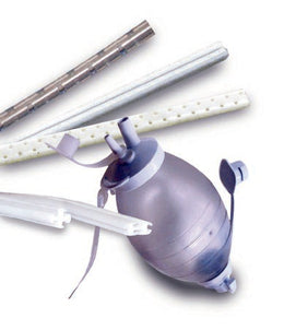 McKesson Wound Drain Tube S-Vac® Silicone Fluted Style 10 Fr. Size Sterile - Case of 10 - 322227-CS