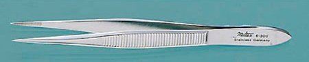 Integra Lifesciences Splinter Forceps Howard 3-1/2 Inch Length Floor Grade NonLocking Thumb Handle Straight - DZ/12 - EG6-300-DZ