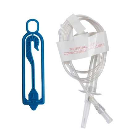 ICU Medical IV Extension Set 41 Inch Tubing - Case of 25 - B3065-CS