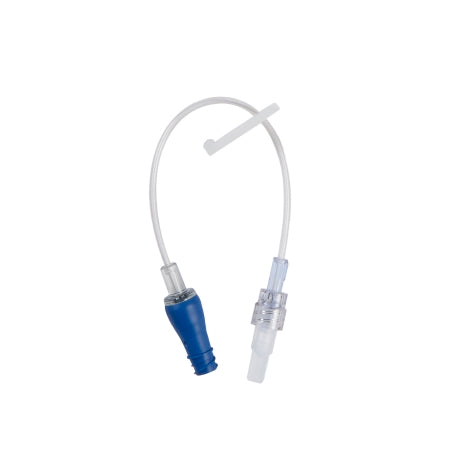 ICU Medical IV Extension Set Bravo 24® Needle-Free Port Mini Bore 7 Inch Tubing Without Filter - Case of 50 - B9936-CS