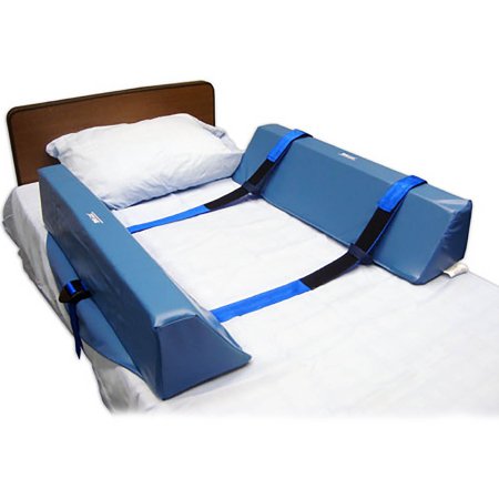 Skil-Care Roll-Control Bed Bolster Skil-Care™ 34 W X 8 D X 7 H Inch Foam Strap Fastening with Buckle - Pair - 556010-PR