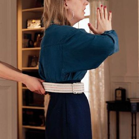 Patterson Medical Supply Gait Belt 100 Inch Length Neutral Cotton - Each - 655703-EA
