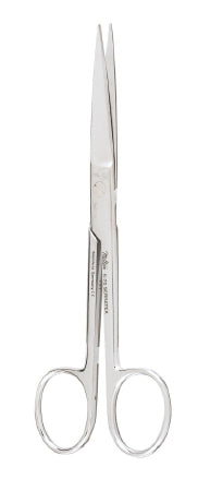 Integra Lifesciences Operating Scissors Miltex® Serratex 5-1/2 Inch Length OR Grade German Stainless Steel NonSterile Finger Ring Handle Straight Blade Sharp Tip / Sharp Tip - Each - 5-70-EA