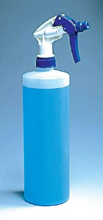 Fisher Scientific Spray Bottle Quick Mist® 6.15 Diameter X 20 H cm, 16 Oz, HDPE, Hand, Reusable - Pack of 6 - 0343812A-PK