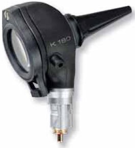 Heine USA Otoscope K180® Diagnostic Type 3.5 Volt LED Fiber-Optic - Each - B-002.11.550 TL-EA