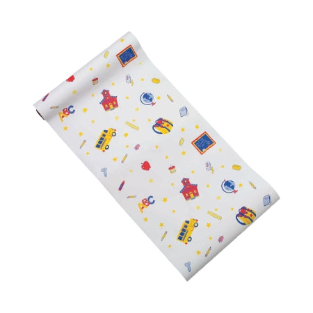 Tidi Products Table Paper Tidi® Choice 18 Inch Width Print (Schooltime Design) Crepe - Case of 6 - 981918-CS
