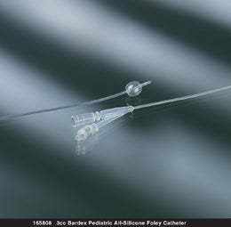 Bard Foley Catheter Bardex® 2-Way Standard Tip 5 cc Balloon 24 Fr. Silicone - Case of 12 - 165824-CS
