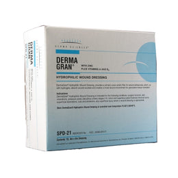 Gentell Zinc Impregnated Dressing Dermagran® B Square 4 X 4 Inch Sterile - Each - SPD21-EA