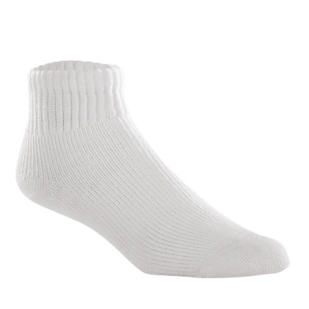 BSN Medical Diabetic Compression Socks JOBST® Sensifoot™ Crew Medium White Closed Toe - Pair - 110837-PR
