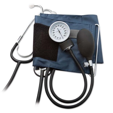 American Diagnostic Corp Reusable Aneroid / Stethoscope Set Prosphyg™ 790 Series 19 to 27 cm Small Adult Cuff Single Head General Exam Stethoscope Pocket Aneroid - Each - 790-10SAN-EA
