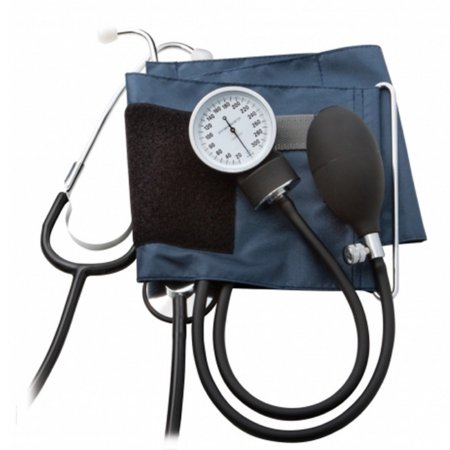 American Diagnostic Corp Reusable Aneroid / Stethoscope Set Prosphyg™ 790 Series 34 to 50 cm Large Adult Cuff Single Head General Exam Stethoscope Pocket Aneroid - Each - 790-12XN-EA