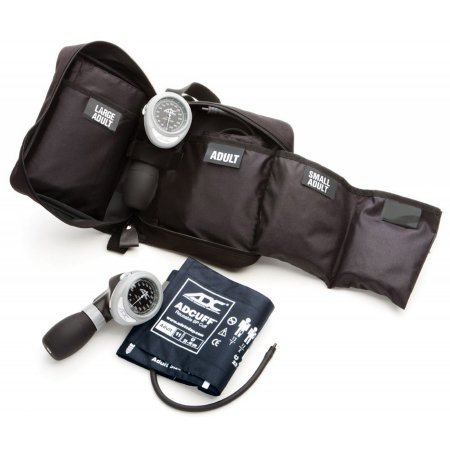 American Diagnostic Corp Aneroid Sphygmomanometer Unit Multikuf™ Multiple Sizes Nylon 19 - 50 cm Palm Aneroid - Each - 731-N-EA