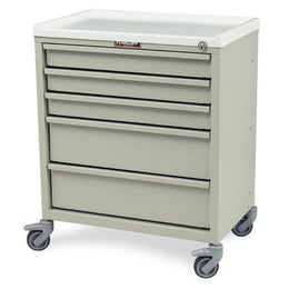 Harloff Treatment Cart E-Series Steel 27.25 X 23.25 X 15 Inch Specify Color when Ordering Three 2-3/4 Inch, Two 5-3/4 Inch - Each - ETC-5-EA