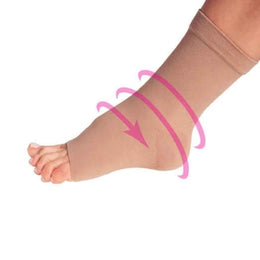 Pedifix Compression Sleeve Pedi-Smart® Size 6 Beige Ankle - Each - 6020-#6-EA