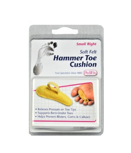 Pedifix Hammer Toe Cushion FELTastic® Small Pull-On Female 4 to 7 Right Foot - Each - P54-SR-EA