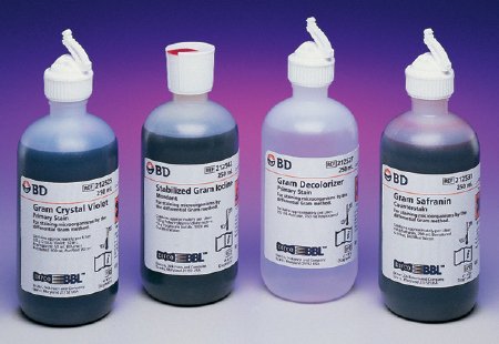 Fisher Scientific Gram Stain Set BD BBL™ 4 X 250 mL - Each - B12539-EA