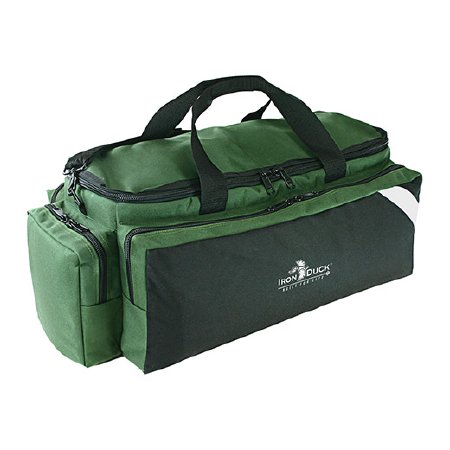 Fleming Industries Airway Management Bag Breathsaver Green Cordura® Nylon 27L X 12W X 10H Inch - Each - 34016D-GN-EA