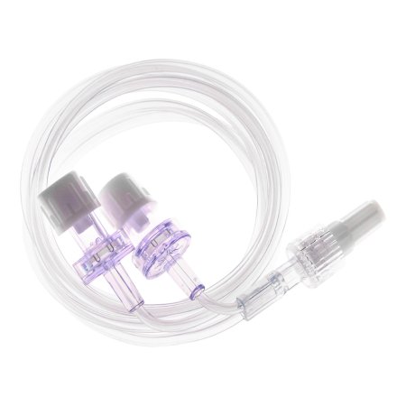 MPS Medical IV Extension Set Mini Bore 38 Inch Tubing Without Filter - Box of 50 - EB-038-02-BX