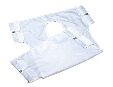 Drive Medical Seat and Back Commode Sling 4 Point Without Head Support Chainless One Size Fits Most 400 lbs. Weight Capacity - Each - 13026-EA