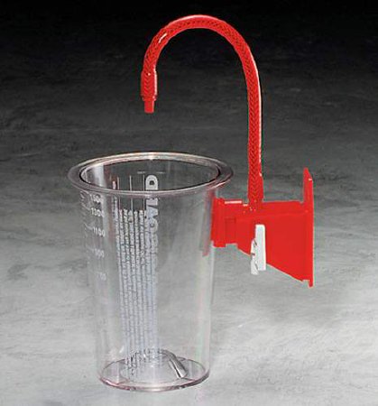 Cardinal Suction Canister Medi-Vac® CRD™ 1500 mL Without Lid - Case of 1 - 65652-518-CS