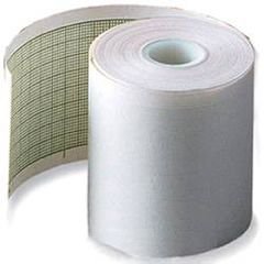 Print Media Diagnostic Recording Paper Thermal Paper 90 mm X 152 mm Z-Fold Red Grid - Case of 40 - 3845789-CS