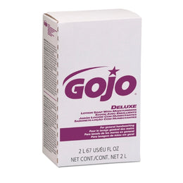 GOJO Soap GOJO® Deluxe Lotion 2,000 mL Bag-in-Box Light Floral Scent - Case of 4 - 2217-04-CS