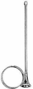 Integra Lifesciences Needle Guide 5 1/2 Inch, Iowa Trumpet Pudendal, Straight - Each - 30-2632-EA