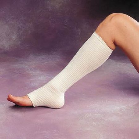 Patterson Medical Supply Elastic Tubular Support Bandage Tensogrip® 3 Inch X 11 Yard Small Knee / Medium Ankle / Large Arm Pull On White NonSterile Size D Standard Compression - Roll of 1 - A9389-RL