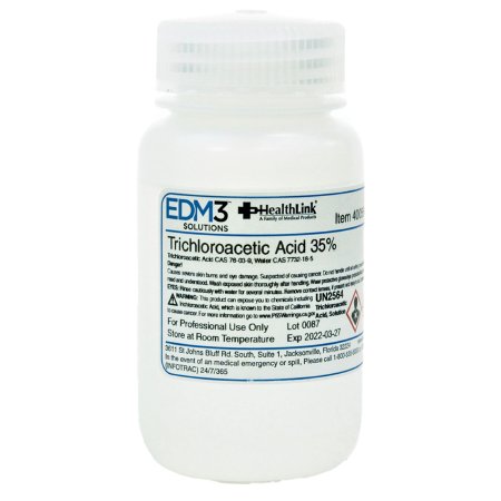 EDM 3 LLC Histology Reagent Trichloroacetic Acid ACS Grade 35% 4 oz. - Each - 400564-EA