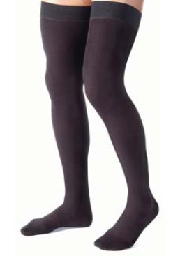 BSN Medical Compression Stocking JOBST® for Men Thigh High X-Large Black Closed Toe - Pair - 115411-PR