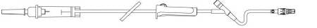 Baxter Primary IV Administration Set Baxter™ Gravity 1 Port 60 Drops / mL Drip Rate Without Filter 67 Inch Tubing Solution - Case of 48 - ACT5432-CS