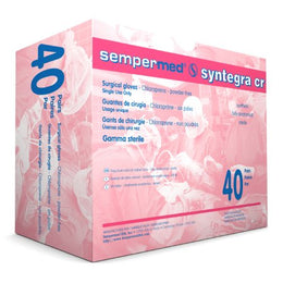 Sempermed USA Surgical Glove Sempermed® Syntegra CR Size 6 Sterile Polyisoprene Standard Cuff Length Fully Textured Ivory Not Chemo Approved - Case of 240 - SCR600-CS