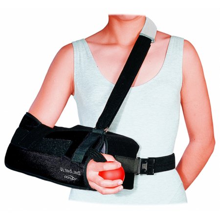 DJO Arm Sling DonJoy® UltraSling® II Buckle / Hook and Loop Strap Closure Medium - Each - 11-0449-3-06000-EA