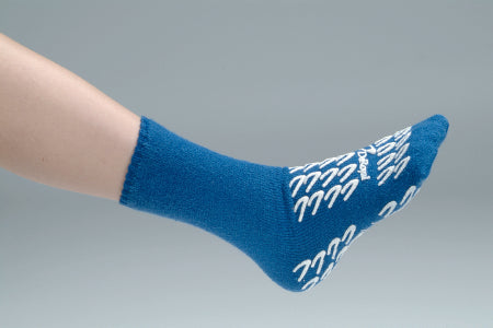 DeRoyal Slipper Socks One Size Fits Most Royal Blue Above the Ankle - Pair - M3066-U-PR