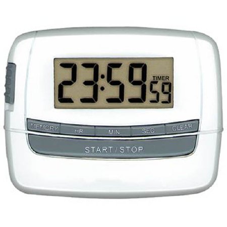 Patterson Medical Supply Electronic Alarm Timer Handheld 24 Hours Digital Display - Each - 3369-EA
