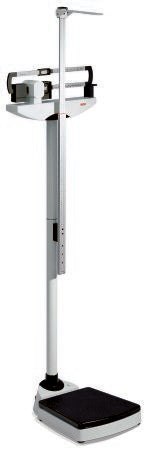 Seca Column Scale with Height Rod seca® 700 Balance Beam Display 400 lbs. / 181 kg Capacity White Analog - Each - 7001321993-EA