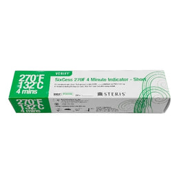 Steris Verify® SixCess™ Sterilization Flash Indicator Strip Steam 2-3/4 Inch - Box of 1 - PCC006-BX